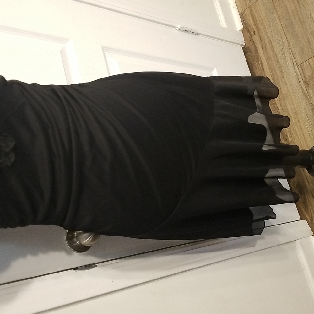 Ruby Rox Halter Black Dress - Picture 4 of 7